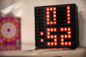 Picture of a large digital clock