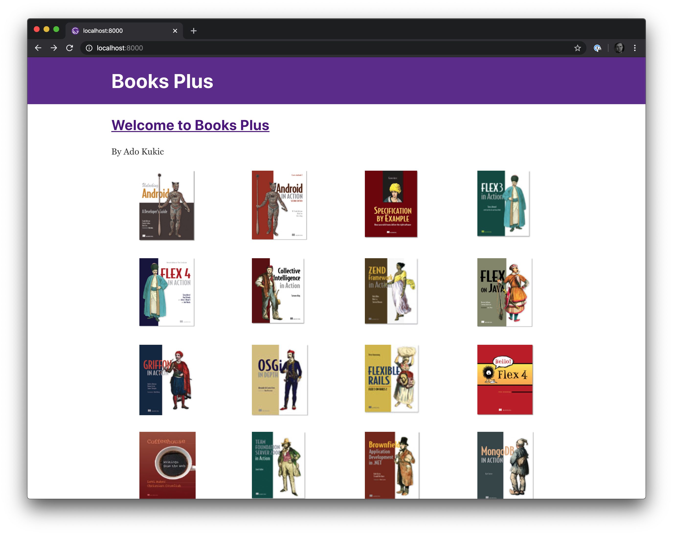 Books Plus Homepage
