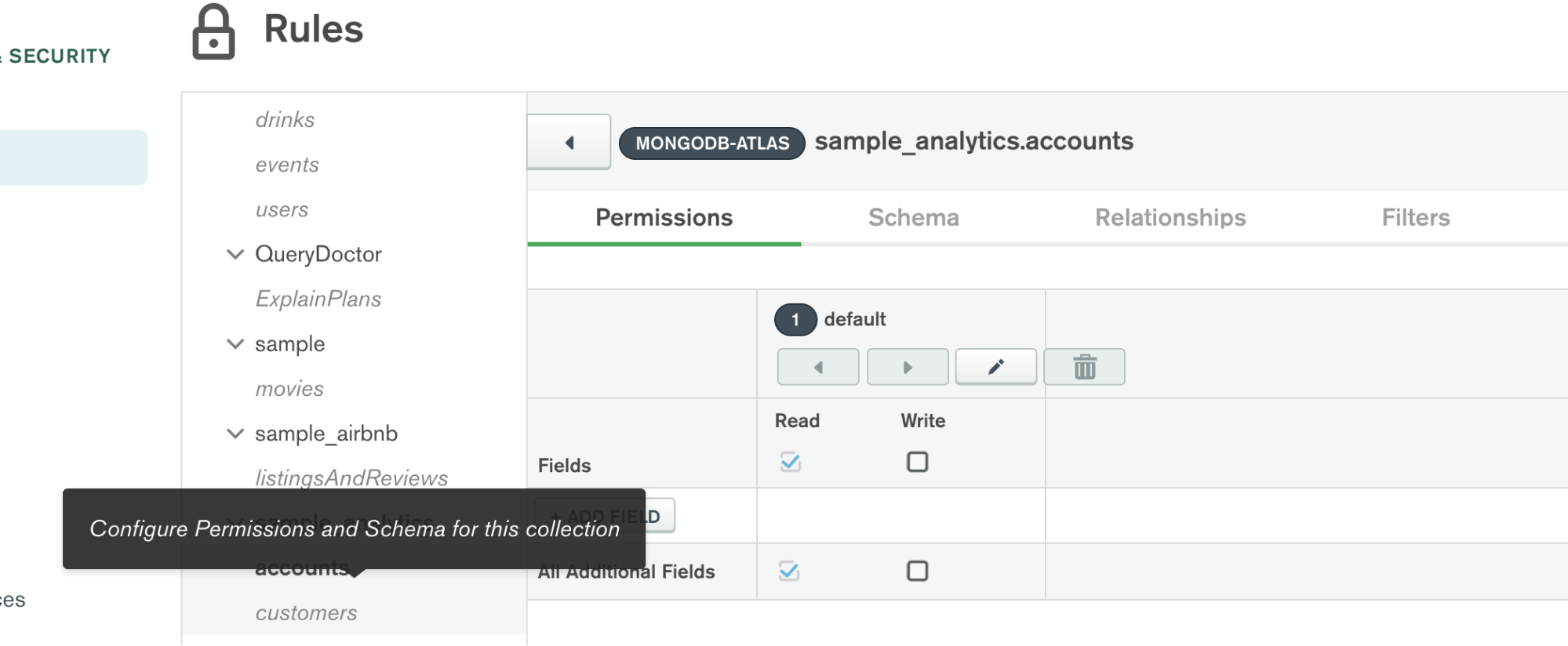 Create Customer Schema