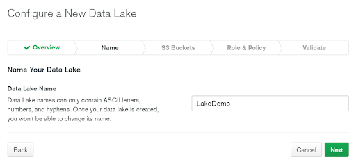 "Name Your Data Lake"